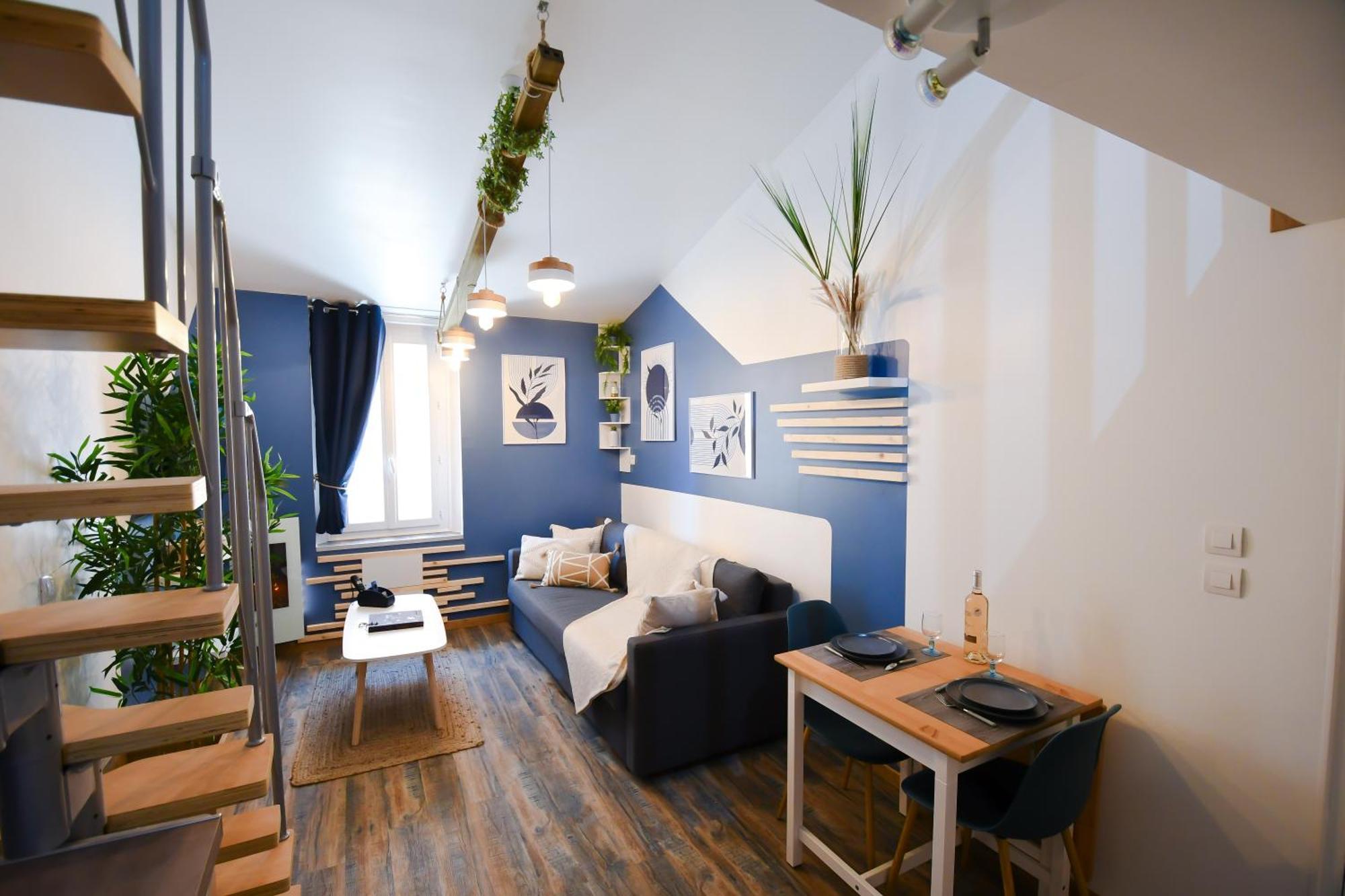 La Kalipso H24, Atypique,por,plage,fibre,netflix Apartment La Seyne-sur-Mer